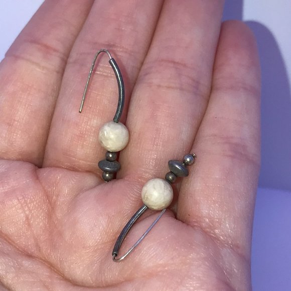 16" Moss Agate Necklace and Earring Set - Picture 15 of 16